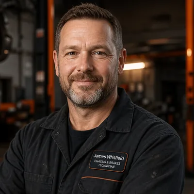 James Whitfield, Chassis and Brakes Lead — team portrait 400x400